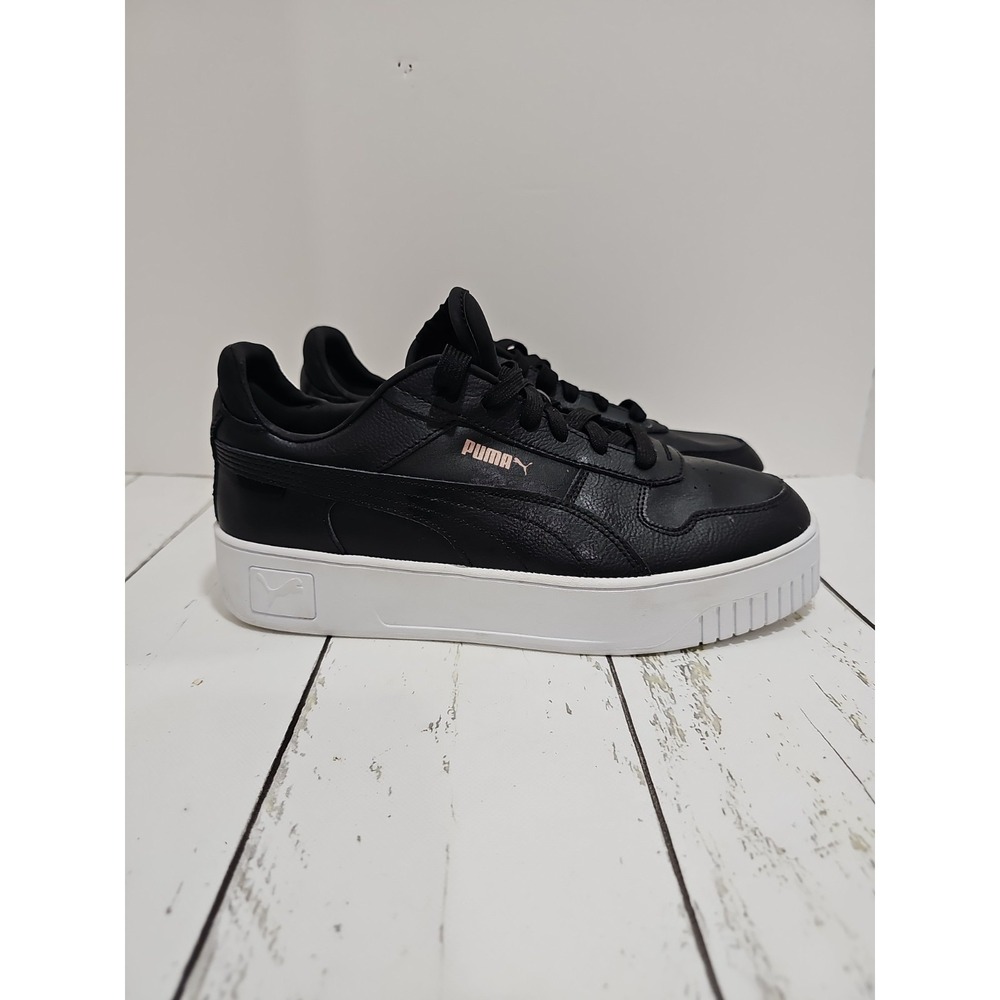 Size 10.5 - PUMA Carina L Black/White